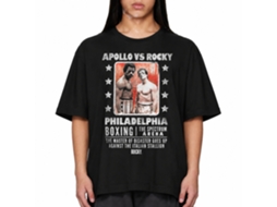 Rockinstone Rocky Vs Apollo Black T-shirt Size:l