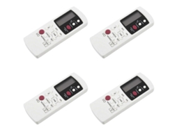 4 Controles Remotos Para Ar Condicionado Galanz Gz-1002b-e1 Gz-1002b-e3 Gz-1002a-e3