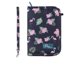 Porta passaporte de Viagem com Estampa de Flamingo AQUAFORGE