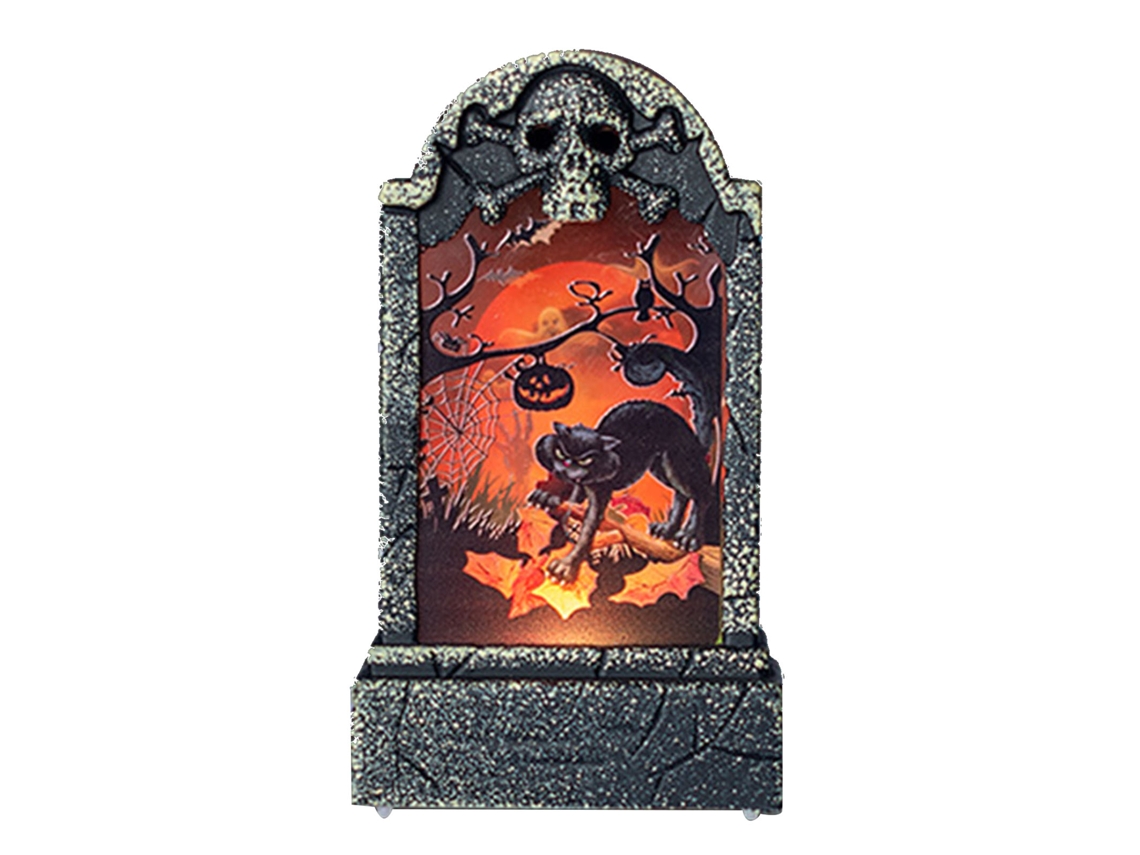 Lâmpada Decorativa Led De Lápide Para Halloween