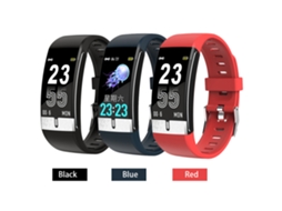 Relógio Fitness Inteligente E66 Tela Colorida 1.08 Polegadas Monitoramento Ecg Ip68
