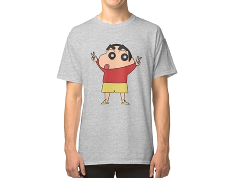 T-shirt De Mulher Zmdecqnb Shin Chan President Algodão Branco (l)
