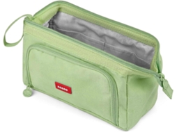 Estojo para Lápis, Grande, Resistente, com Zíper, Macio, Organizador, Escolar, Adolescentes, Meninas AQUAFORGE