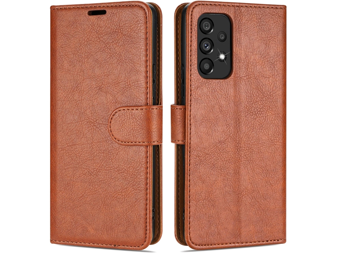 Capa Proteção para Samsung Galaxy A23 HONGWE. Magnética com Porta-Cartões
