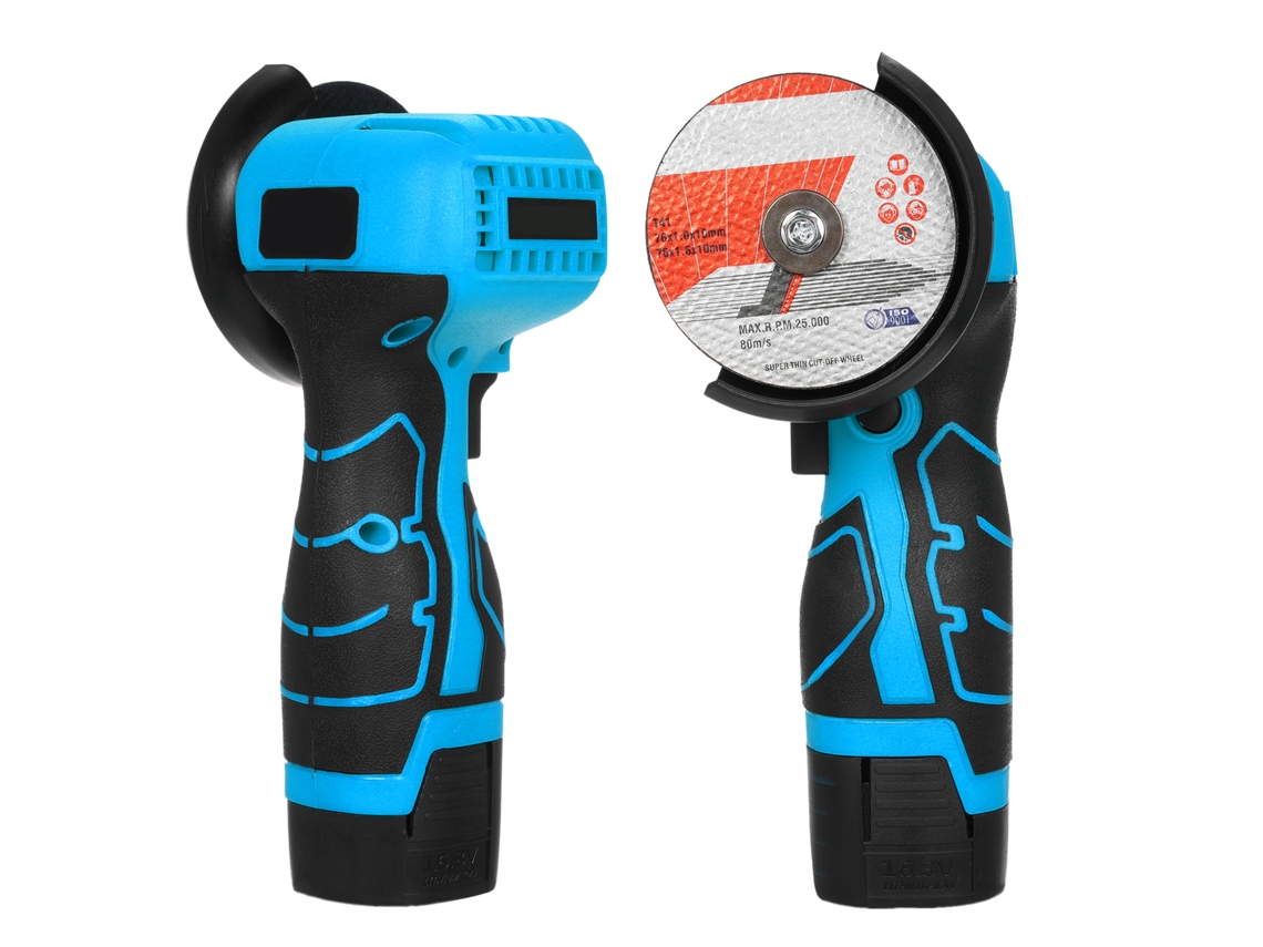 Amoladora Sem Fio 7000rpm 16.8v Bateria Lâmina Corte