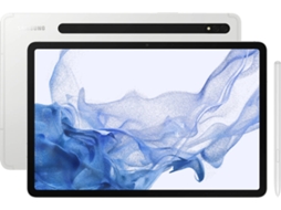 Samsung Galaxy Tab S8 Sm-X706B 5G Lte-Tdd & Lte-Fdd 128 Gb 27.9 Cm 11" Qualcomm Snapdragon 8 Gb Wi-Fi 6 802.11Ax Prateado