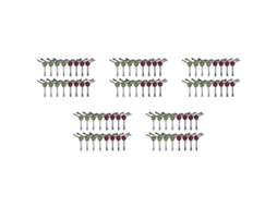 Conjunto De 80 Escovas Laterais Para Aspirador Robô Ecovac Deebot Ozmo T9 T9 Aivi /t8 Max T8 Power T8 Aivi /n8 Pro_ptg