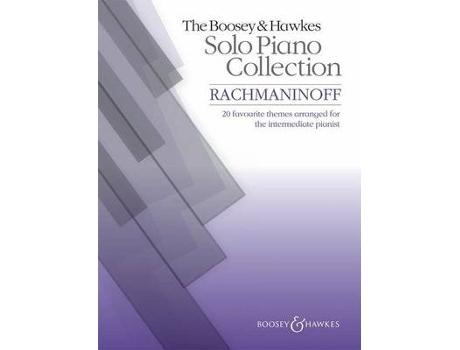 Livro the boosey & hawkes piano solo collection de rachmaninoff, sergei (inglês)