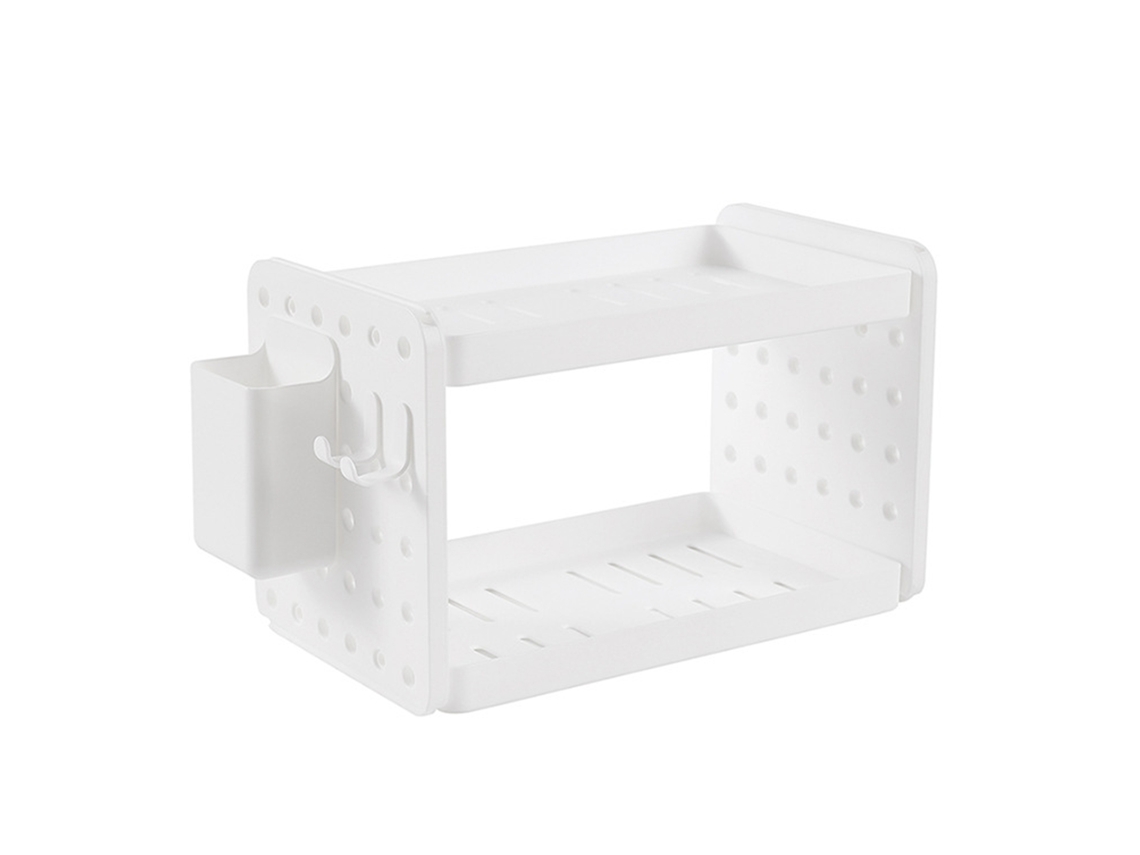Organizador de Mesa de Dupla Camada com Ganchos S/MARCA