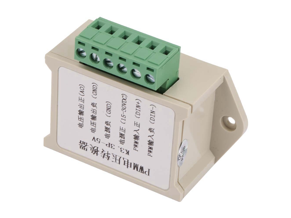Convertidor De Voltaje Pwm 0-5v Digital Para Analógico Com Interface Industrial Plc (k3.3p-5v)