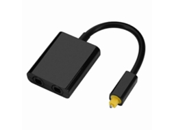 Lurelia Divisor Óptico De Áudio 1 Entrada 2 Saídas Toslink