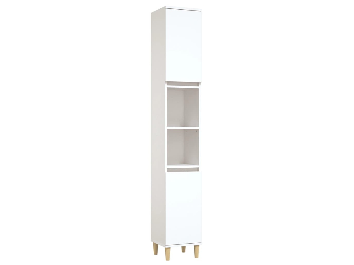 Bathroom Cabinet, Bathroom Cabinets Vidaxl Branco Madeira Processada (n/a)