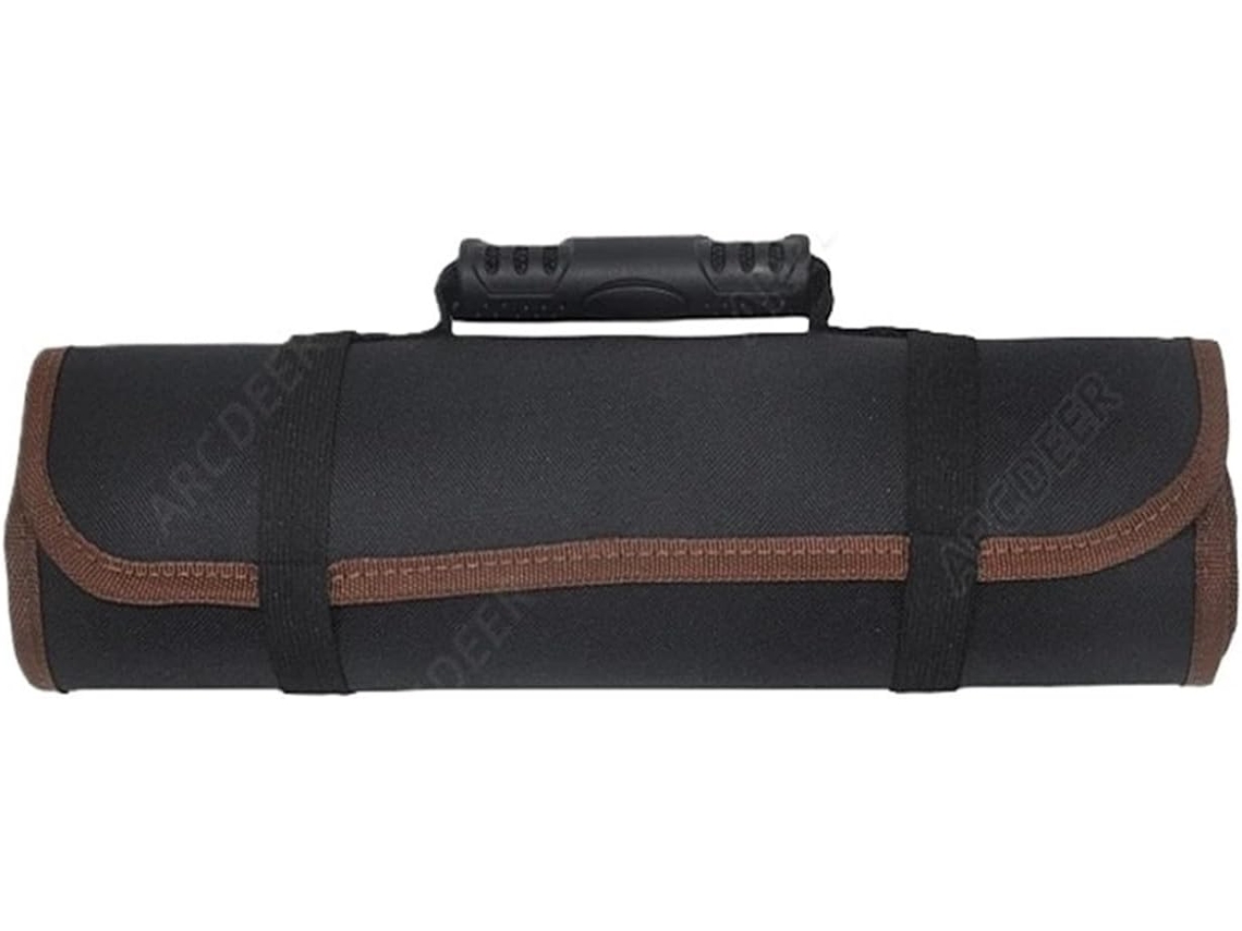 Bolsa Organizadora De Ferramentas Enrolável, 22 Compartimentos, Bolsa Compacta E Portátil Para Armazenamento De