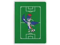Carnet De Notas Com Sopa De Cobertura Motif Coq Français