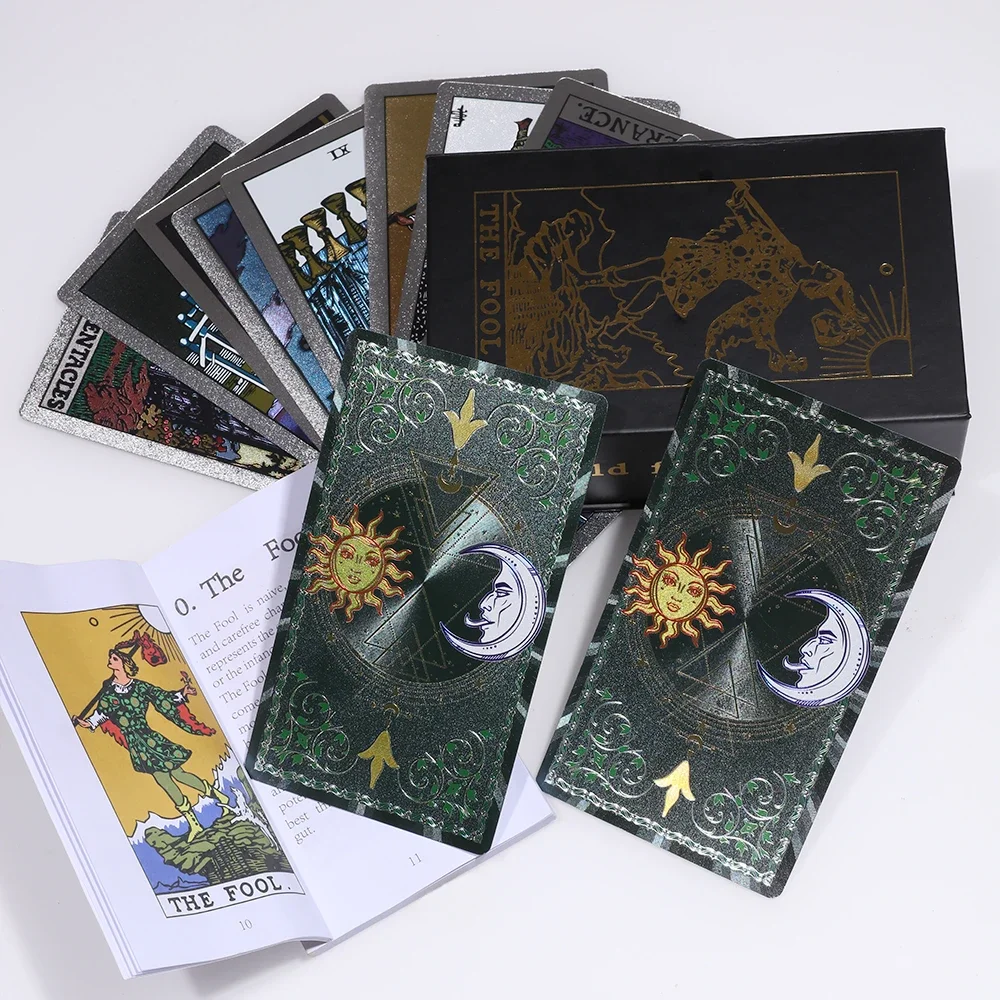 Cartas De Tarô De 7x12cm, À Prova D'água, Jogo De Tabuleiro Interativo Para Meninas.