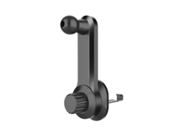 Suporte Universal Para Fone De Ouvido Com Esfera De 17 Mm Para Saída De Ar Do Carro.