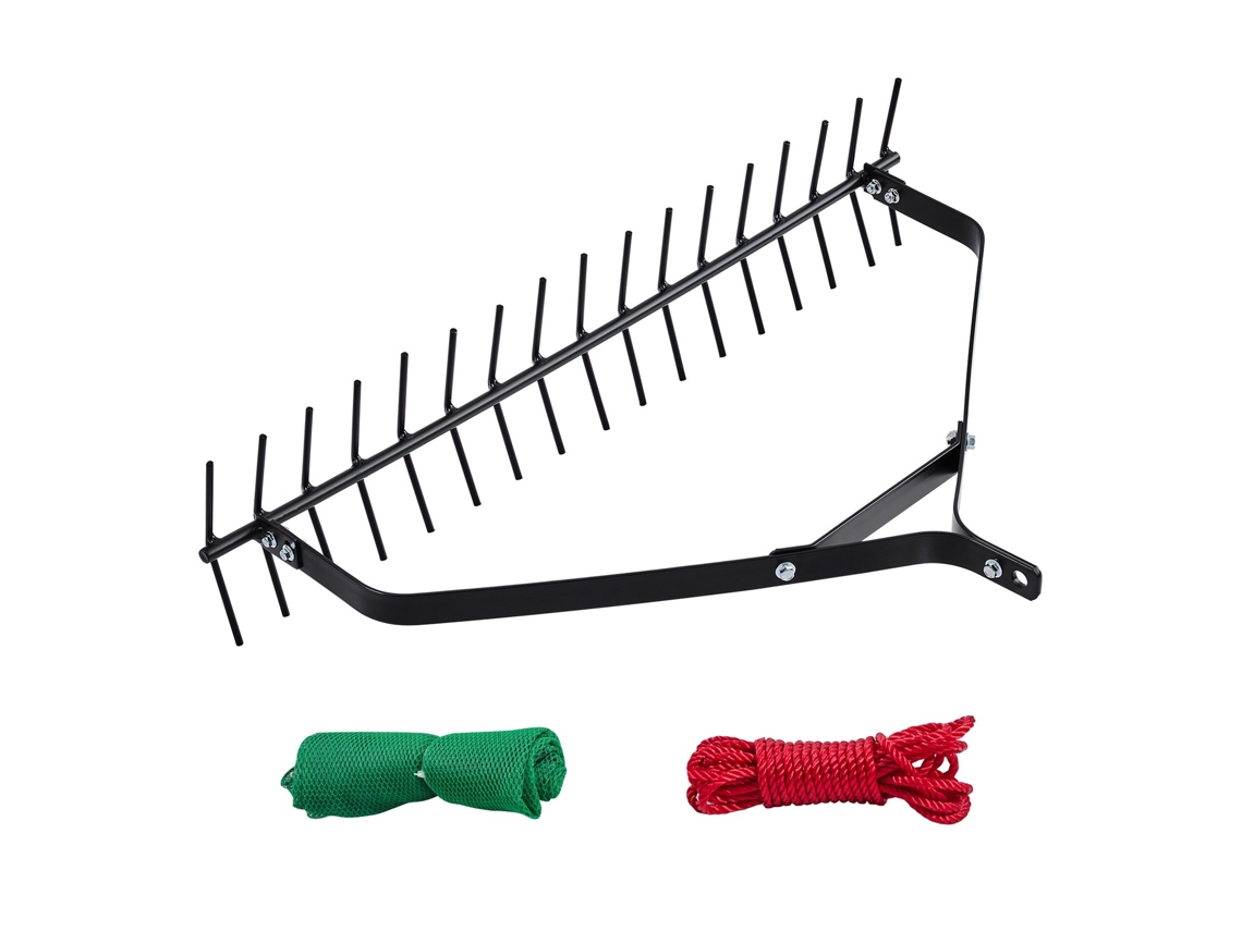 Ancinho de água de dupla face Vevor 810 x 495 x 165 mm com corda