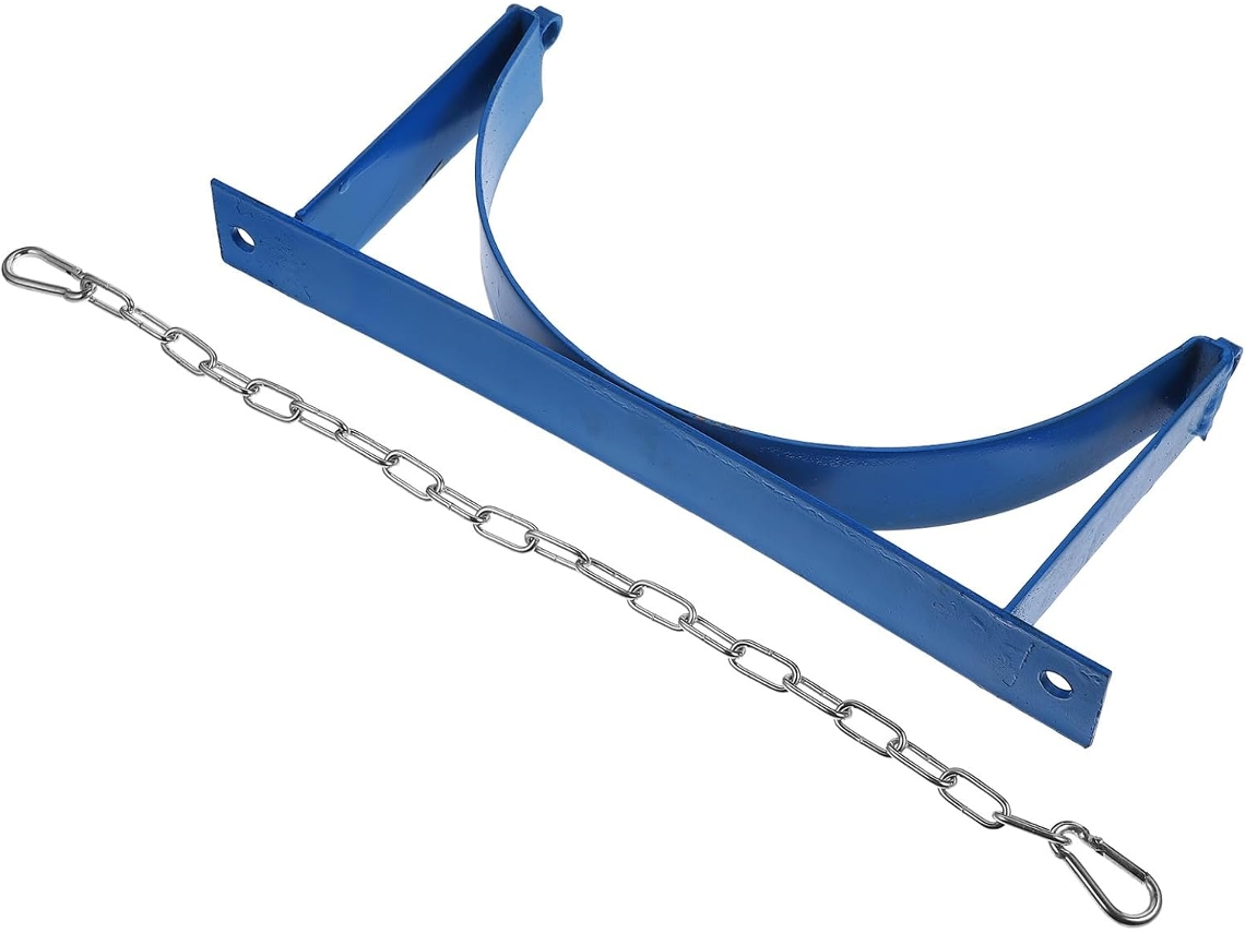 Suporte De Parede Para Cilindro Gás Levemolo, Aço Reforçado, Design Antiqueda, Compatível Com Cilindros De Oxigênio E
