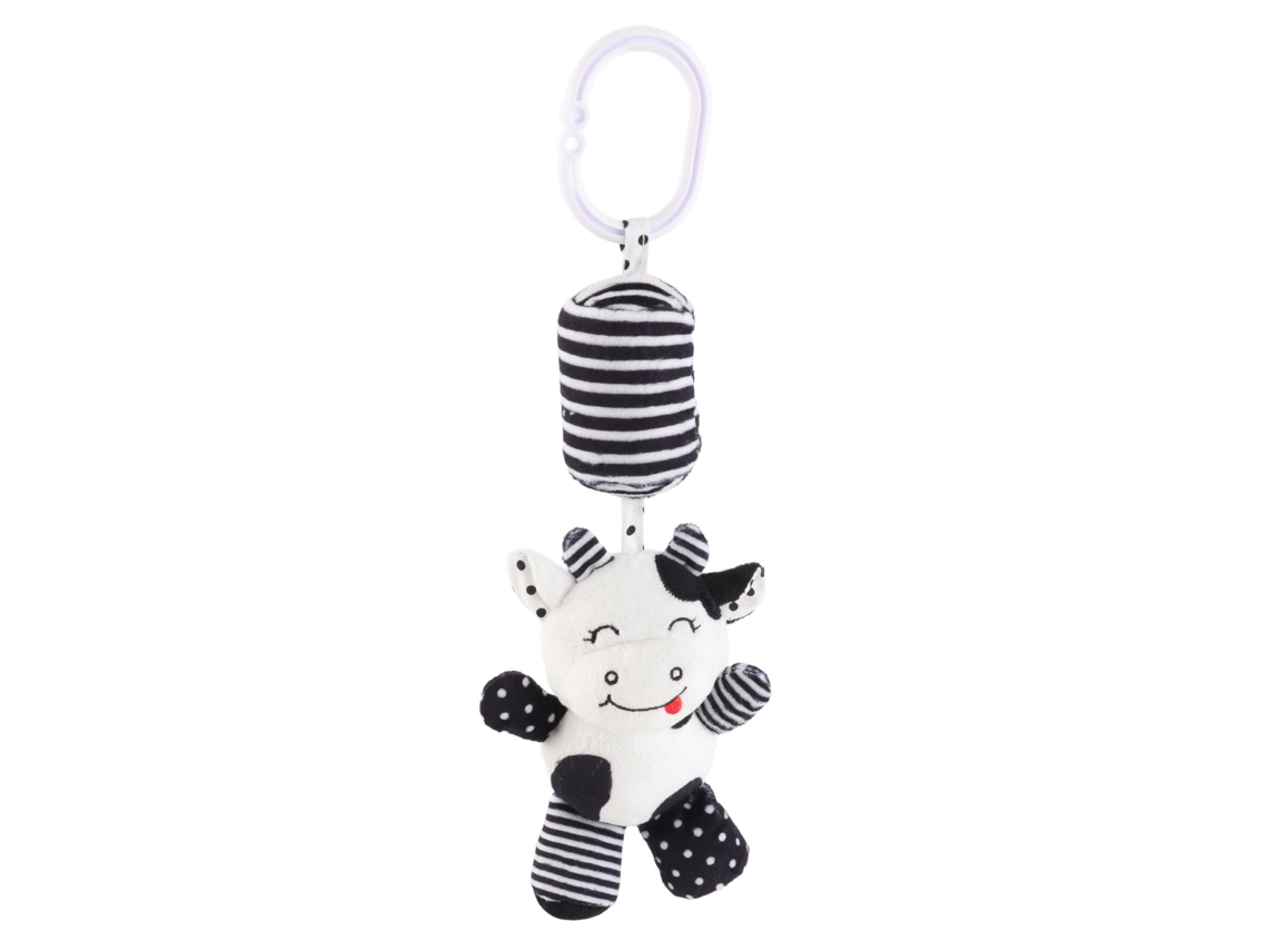 Brinquedo De Chocalho Pendurado Para Bebê Campainha De Vento De Pelúcia Carrinho Cama Berço 3 Meses +