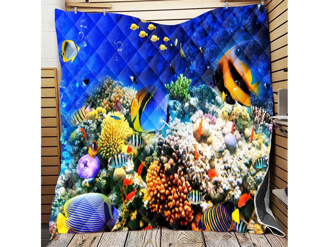 Colcha Acolchoada Fansu Capa de Cama Cobertor para Ar Condicionado Edredom Conjunto Estampada Sofá com Criança