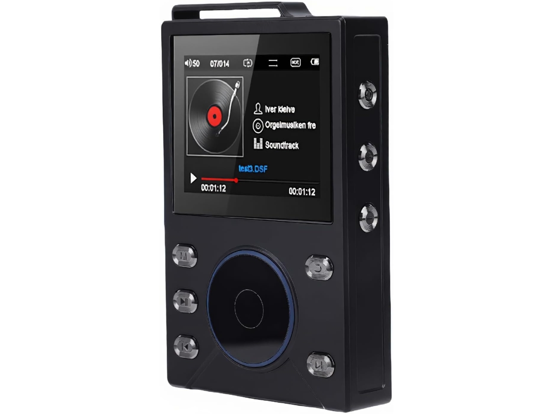 Reprodutor De Mp3 Hifi Com Bluetooth 5.4, Música Digital Reprodução