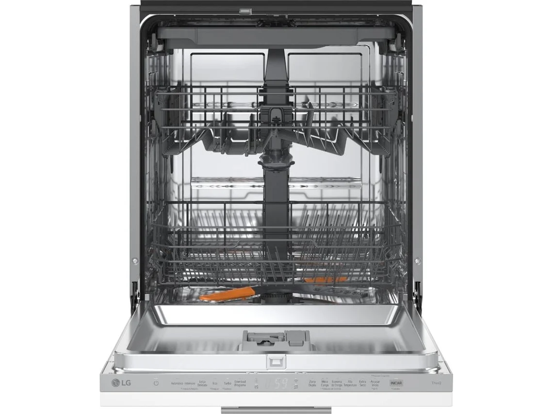 Máquina de Lavar Loiça Encastre LG DB273TX (14 Conjuntos - 59,8 cm - Painel Inox)
