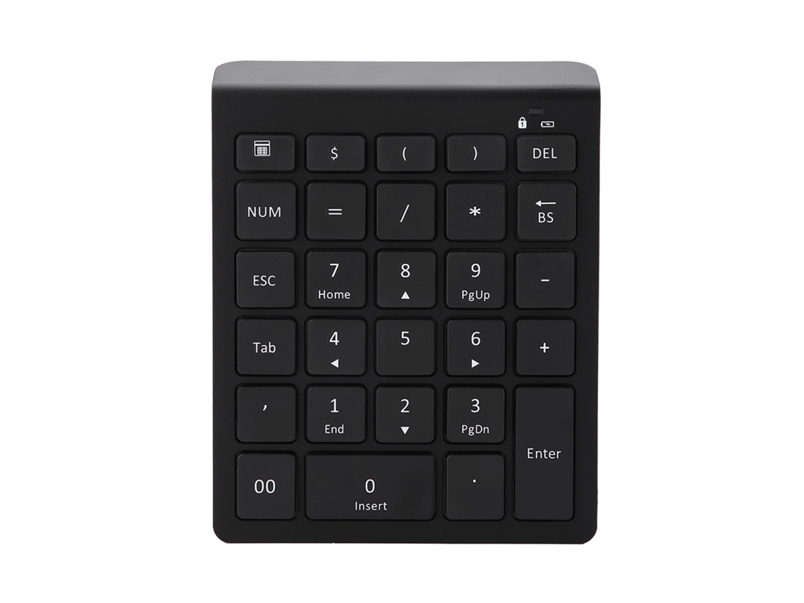 Teclado Numérico Sem Fio Bluetooth LAXISCREED