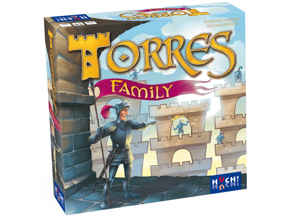Jogo De Tabuleiro Da Família Torres Estratégia E Diversão Para Toda A Família Huch!