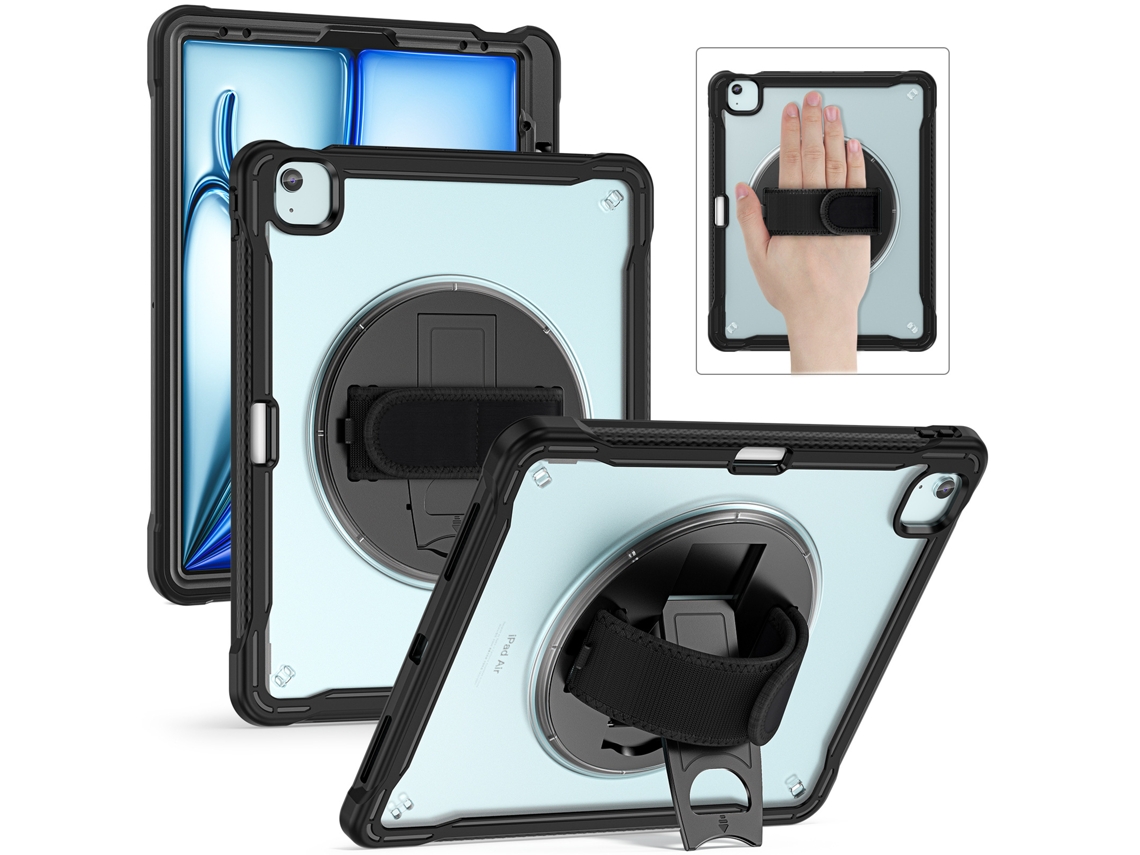 Capa Protetora Para Tablet É Acompartimento Para Caneta Transparente - Ipad Pro 13 (2024)