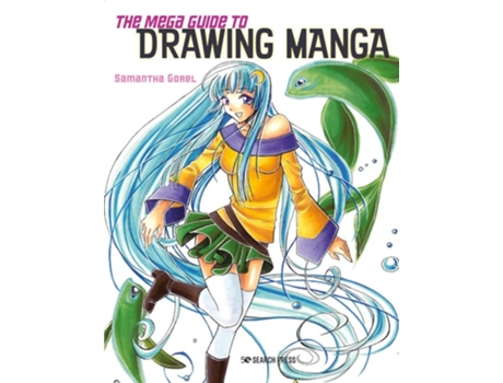 Livro The Mega Guide to Drawing Manga de Samantha Gorel (Inglês)