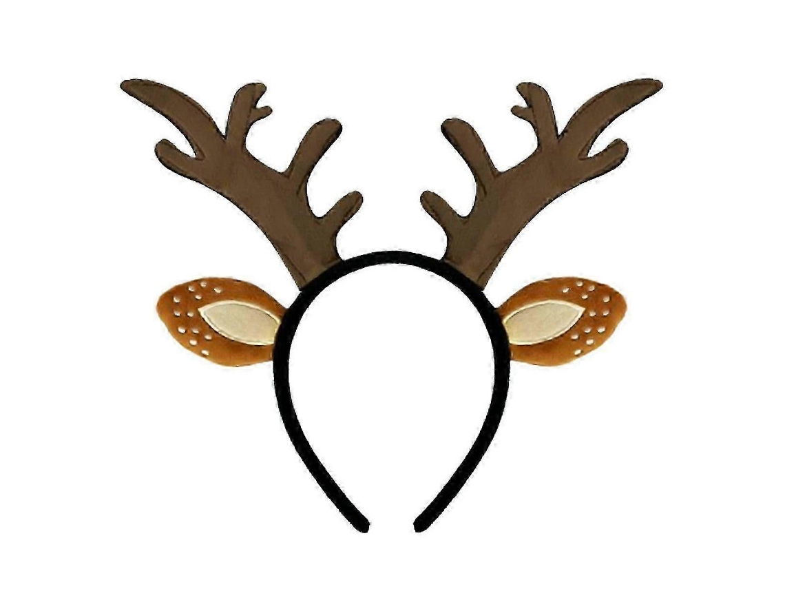 Faixa De Cabelo Com Chifres De Reno, Para Natal E Carnaval