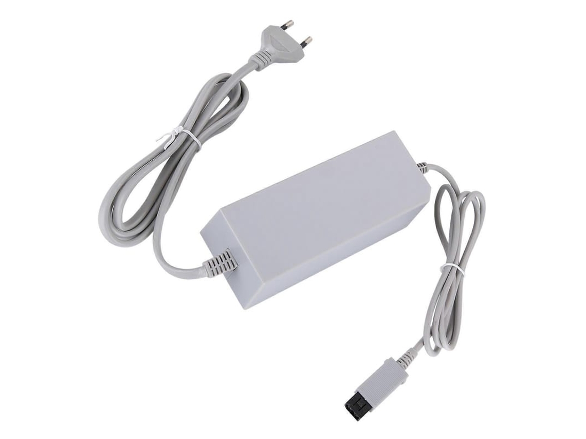 Adaptador De Energia Novo Para Wii Com Cabo 110-240v Plugue Eu