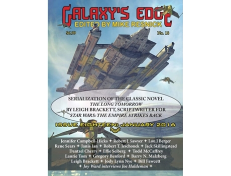 Livro Galaxys Edge Magazine Issue 18, January 2016 - Featuring Leigh Bracket De Mike Resnick, Leigh Brackett Et Al. (inglês)