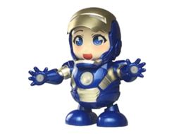 Ats figura de Ação Robô Brinquedo Plástico Interessante e Exquisito Herói para Crianças Meninas Mulher