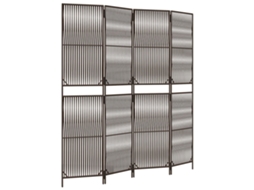 Room Divider, Room Dividers Vidaxl Marrom Rattan / Vime (196 X 200 Cm)