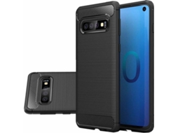 Capa Samsung Galaxy S10 LMOBILE Carbono Preto