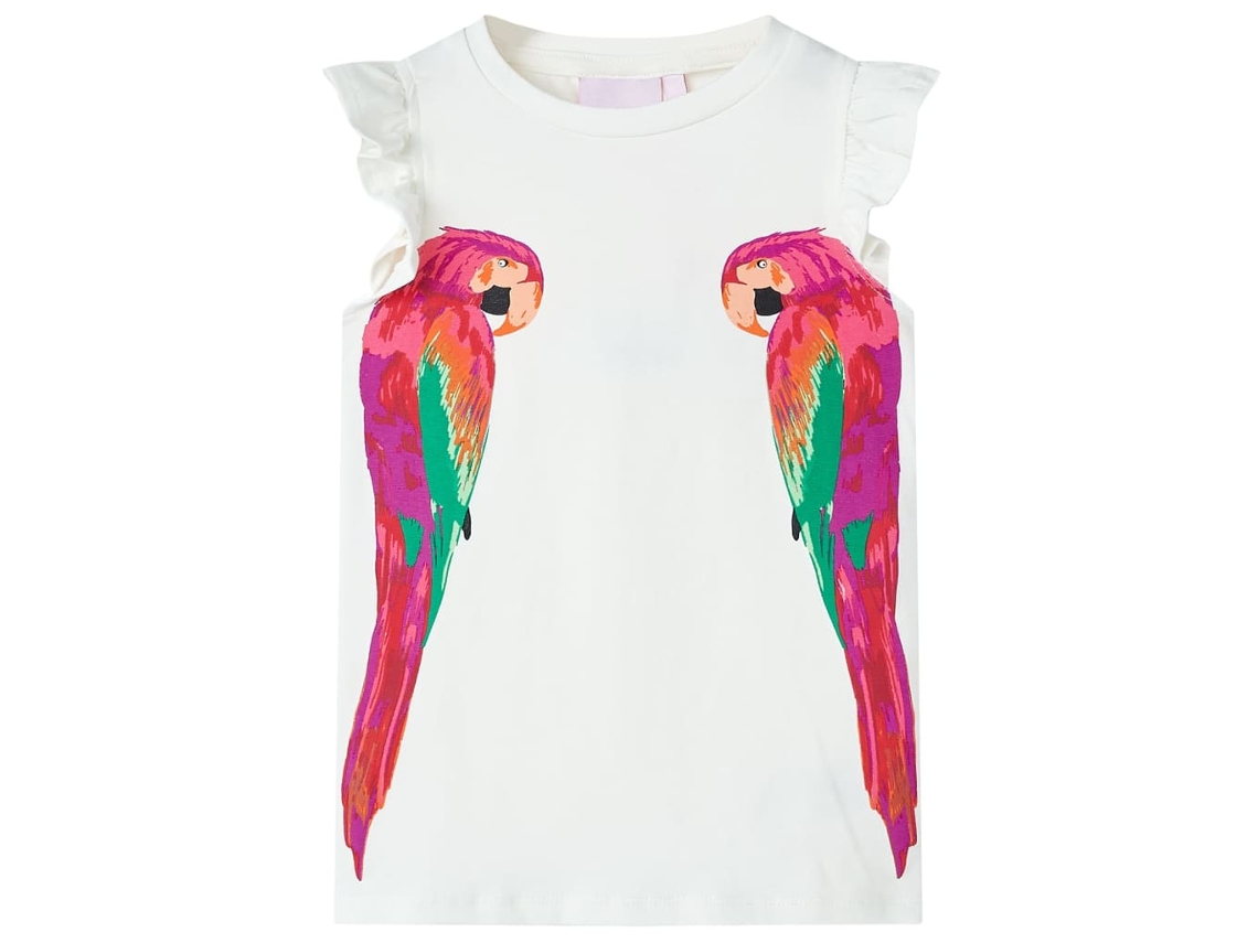 T-shirt Infantil Cor Cru 104