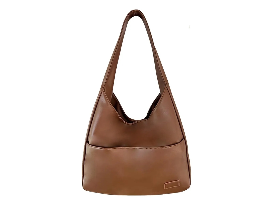 Lurelia Bolsa Transversal Feminina Em Pu Grande Capacidade Leve Fecho De Correr Vários Bolsos Para Festa E Noite
