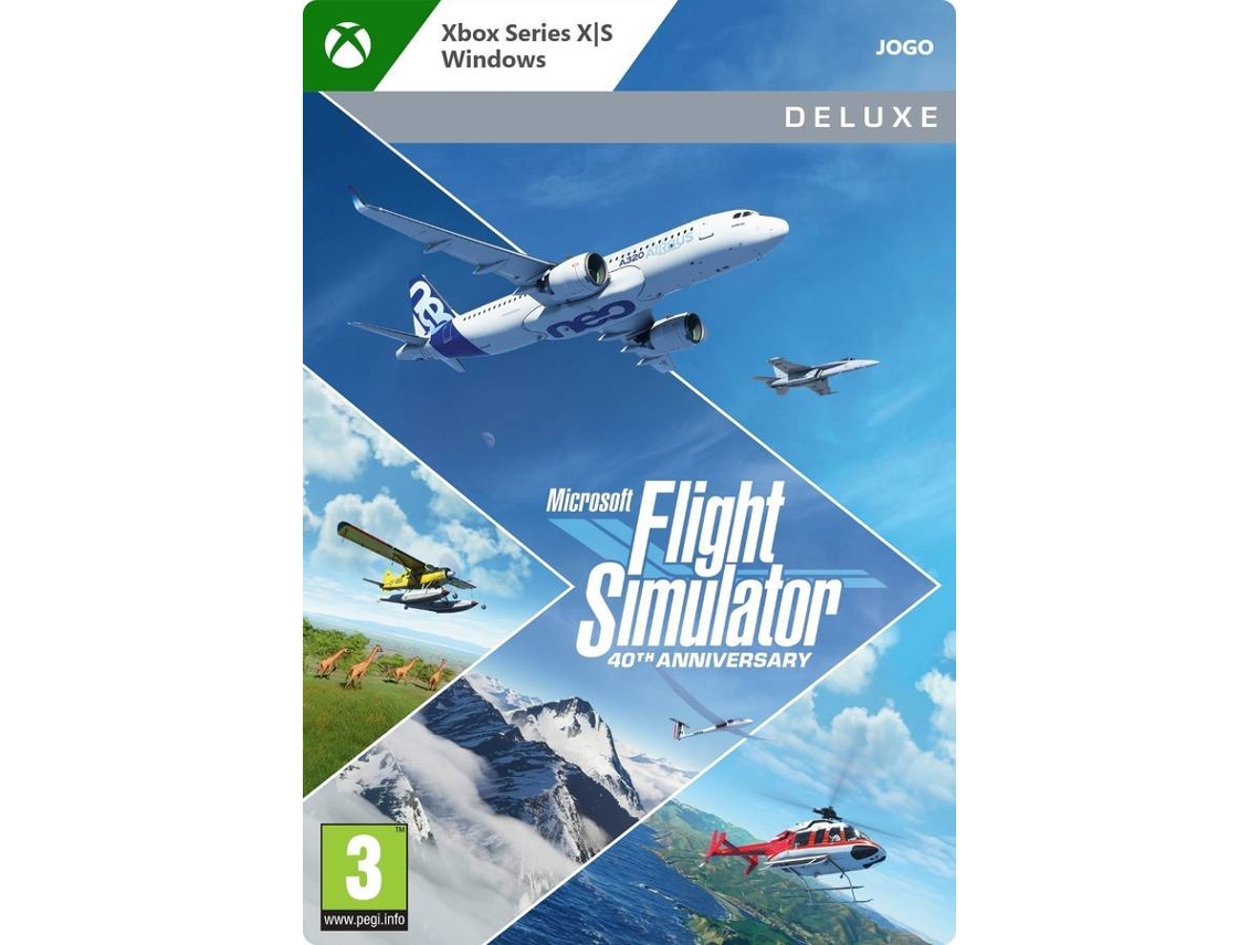 Jogo Xbox Flight Simulator 40Th Anniversary (Deluxe Edition - Formato Digital)