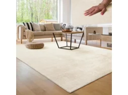 Tapete Decorativo Macio Lavável Antiderrapante, 60x160 Cm, Branco