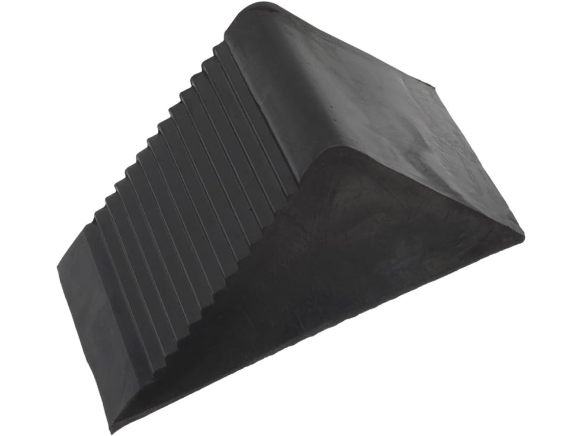 Calços De Roda Compactos De Borracha 125x75x60mm Para Veículos Multiuso