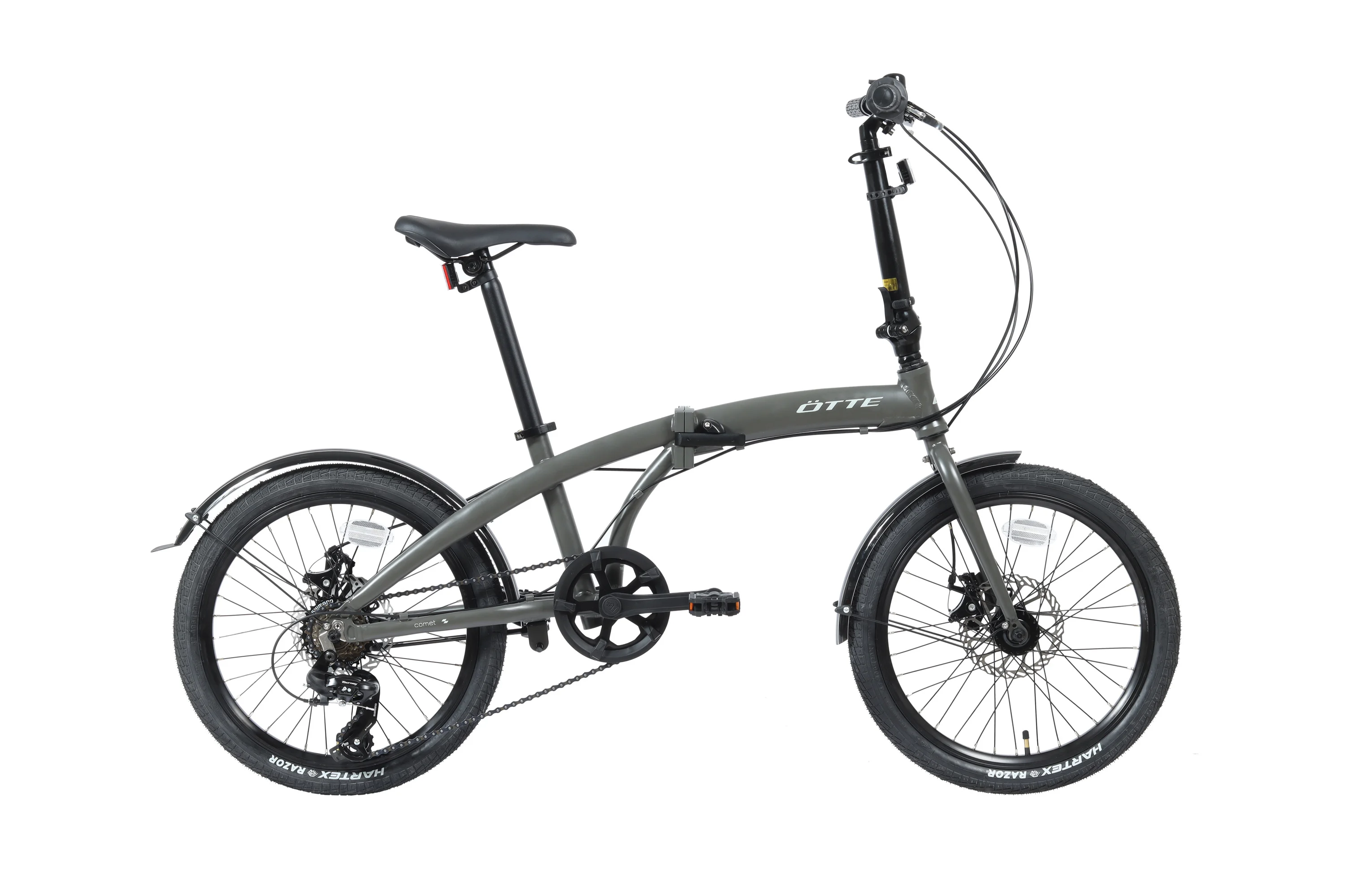 Bicicleta de Cidade OTTE Dobrável (Cinzento - 20")