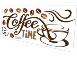 Adesivo Parede Decorativo Criativo Fácil Aplicar Deixa Resíduos Estar Café Não Sala GOKOCO