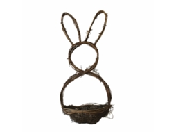 Cesto de Flores Natural em Rattan, LAXISCREED