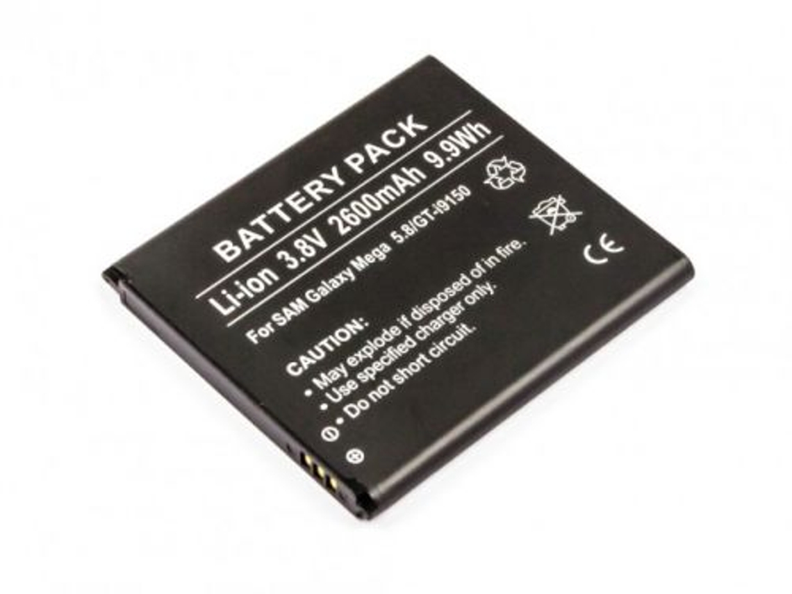 Bateria INDIGO BIRD 2600mAh 3.8V para Smartphone Samsung Galaxy Mega 5.8, GT-I9150