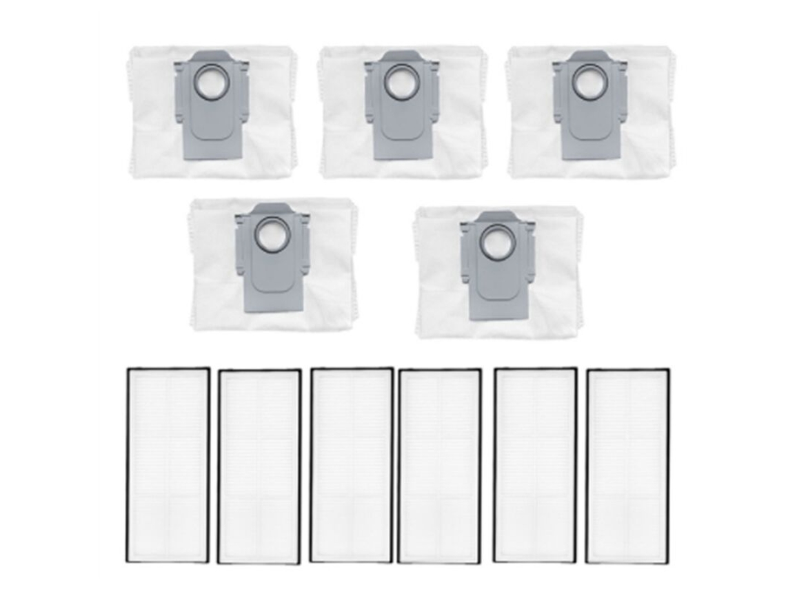 Conjunto De 11 Peças Para Aspirador Robô G10s/g10s Pro S7 Maxv Ultra - Filtros E Acessórios.