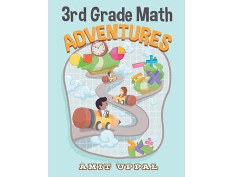 Livro 3rd Grade Math Adventures de Amit Uppal (Inglês)
