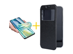 Pack 1 X Película de Hidrogel Capa GANDY Samsung Galaxy S8 Plus GANDY Flip Cover Preto GANDY