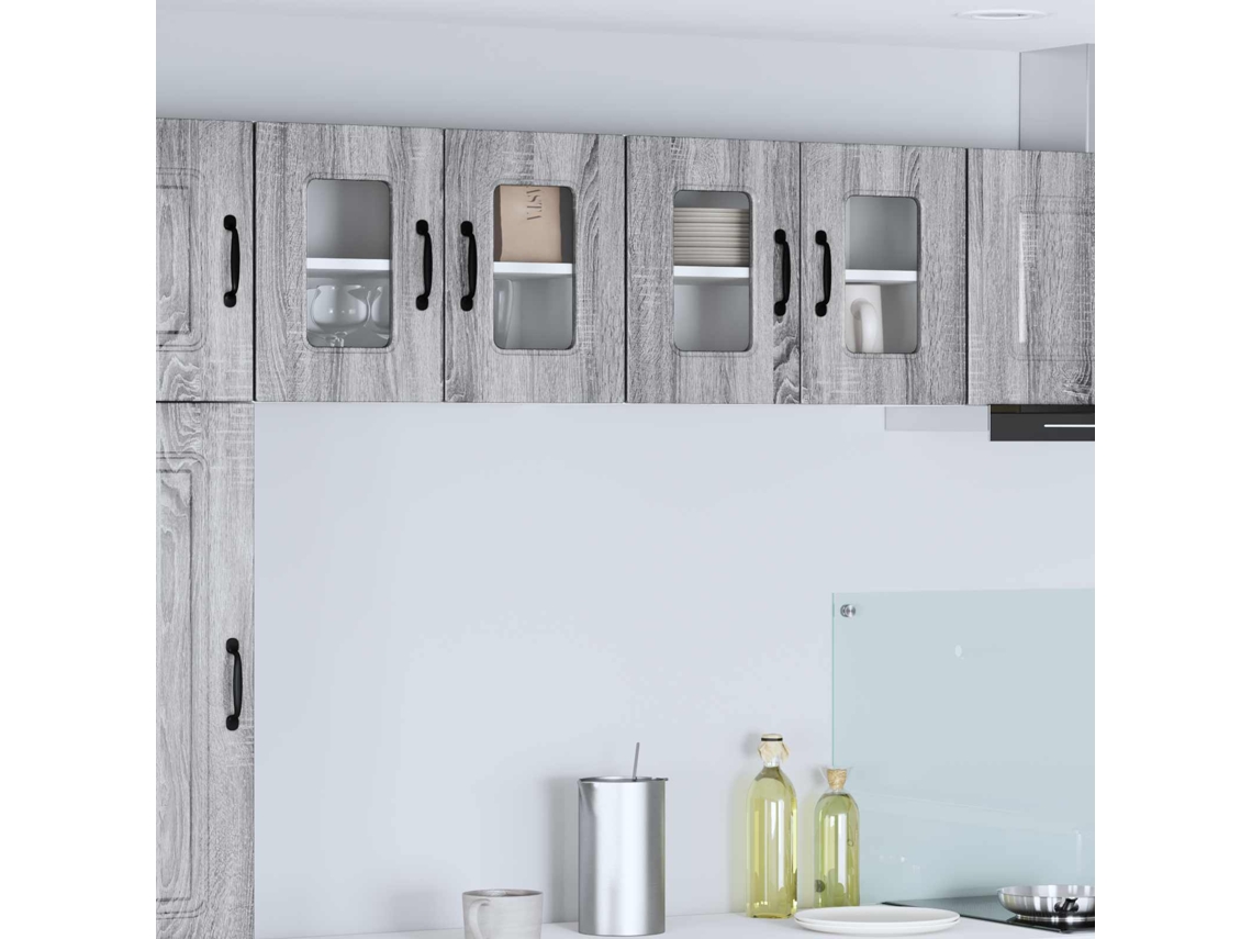 Vidaxl Painel De Lava-louça Kalmar Cinza Sonoma 60 X 31 X 40 Cm