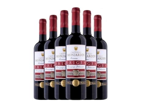 Vinho CASTILLO DE MONJARDÍN Coupage Selección Navarra Crianza (0.75 L - 6 Unidades)